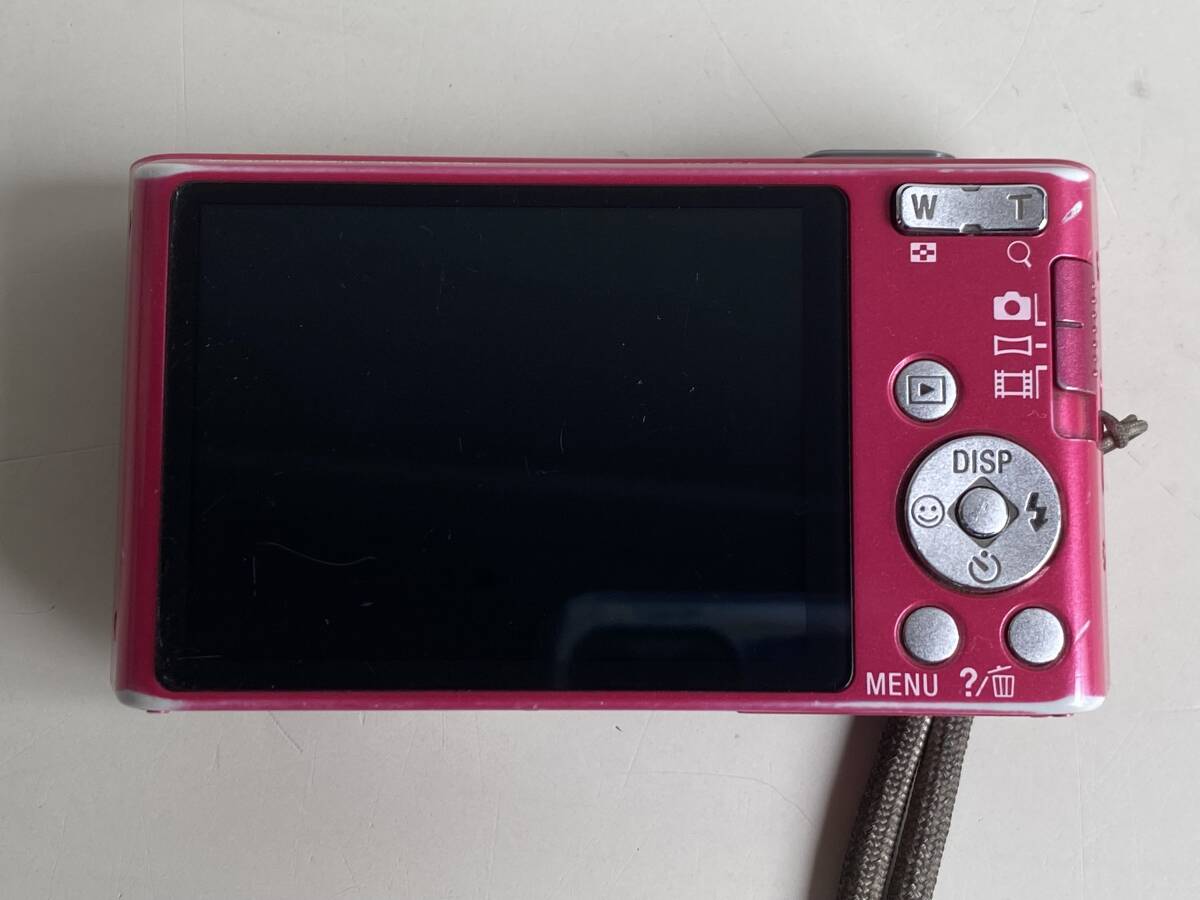 ⑤t607◆SONY ソニー◆コンパクトデジタルカメラ DSC-W730 Cyber-shot/サイバーショット ピンク カメラ 光学機器 バッテリー欠品の画像3