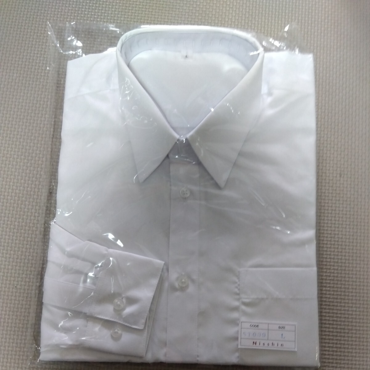 カッターシャツ 白 長袖（メンズ）３枚セット_画像2