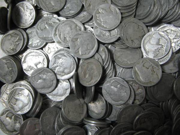 【1枚の価格】アメリカ 5セントコイン ニッケル インディアン バッファロー 大量購入可能_画像3