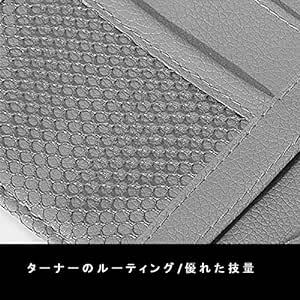 Lovesole サンバイザーポケット 車 PU レザー 車用収納バッグ 多機能ポケット 収納ホルダー 取付簡単 スマホ サングラの画像6