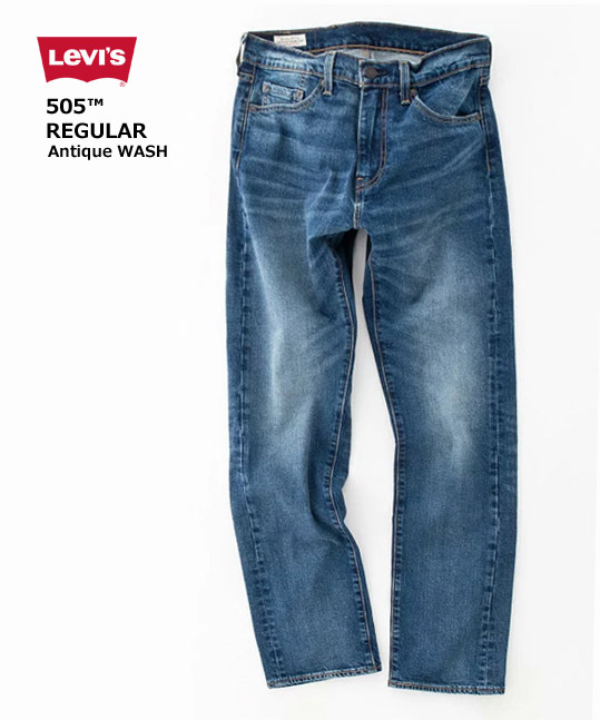 新品タグ付き14300円を/Levi'sプレミアム■ジップフライ505 REGULAR大きいサイズ005051555/36■在庫限り■_画像2