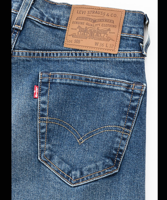 新品タグ付き14300円を/Levi'sプレミアム■ジップフライ505 REGULAR大きいサイズ005051555/36■在庫限り■_画像5