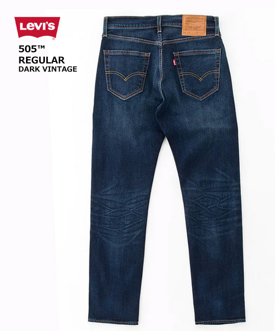 新品タグ付き14300円を/Levi'sプレミアム■ジップフライ505 REGULAR大きいサイズ005051556/36■在庫限り■の画像2