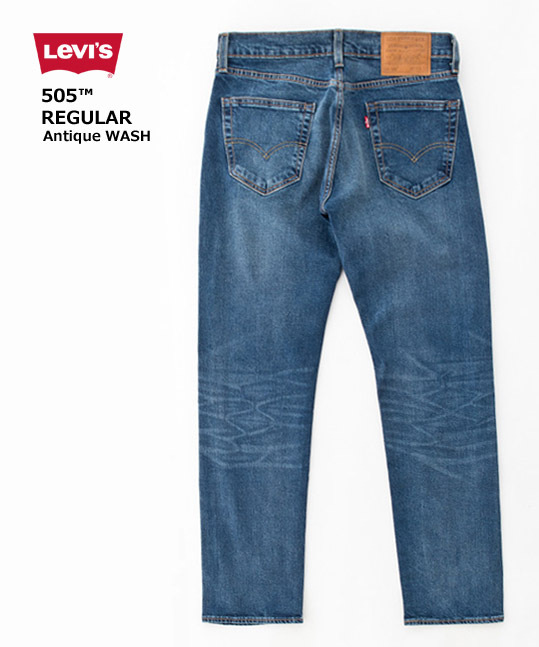 新品タグ付き14300円を/Levi'sプレミアム■ジップフライ505 REGULAR大きいサイズ005051555/36■在庫限り■_画像2