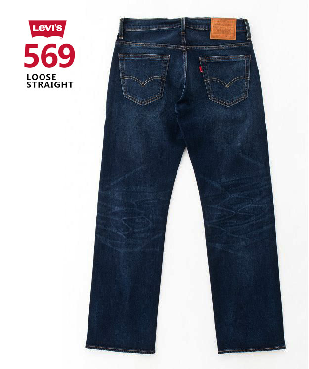 新品タグ付き14300円を■Levi'sプレミアム/569 LOOSEルーズSTRAIGHTストレート00569-0278/34■在庫限り■の画像3