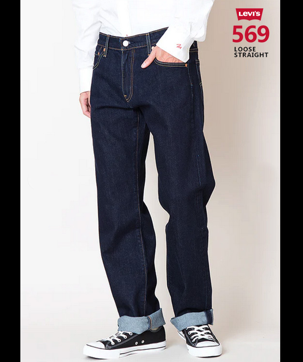 新品タグ付き13200円を■Levi'sプレミアム/569 LOOSEルーズSTRAIGHTストレート00569-0277/33■在庫限り■の画像6