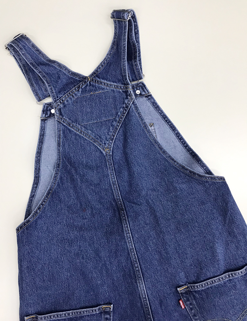 新品タグ付き13200円を■Levi's■ヴィンテージクラシックOVERALLオーバーオールサロペットUSAモデルユニセックス/79107/BLU/M■在庫限り