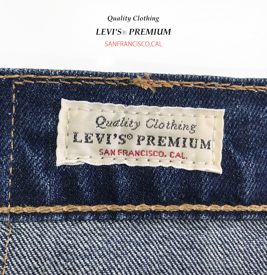 新品タグ付き14300円を/Levi'sプレミアム■ジップフライ505 REGULAR大きいサイズ005051555/36■在庫限り■_画像6