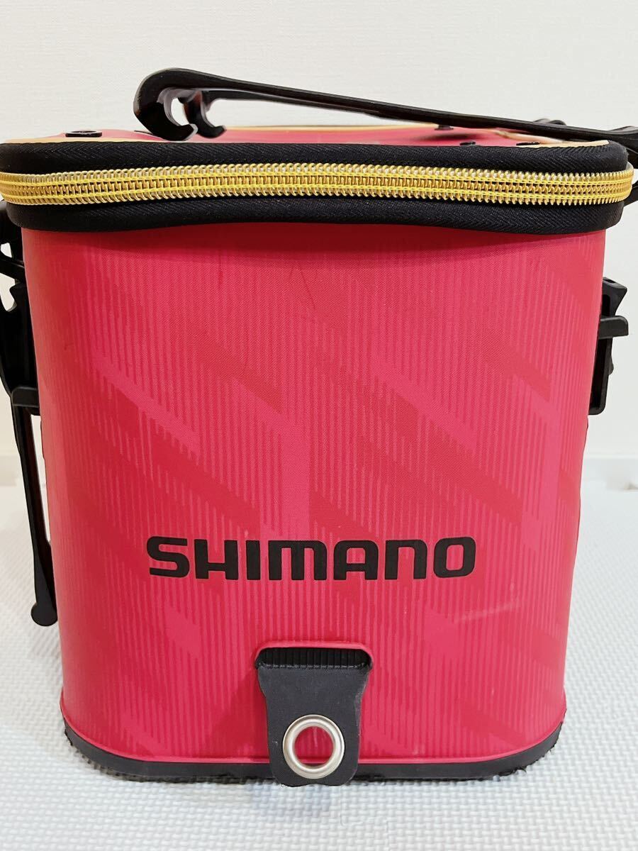 【美品 1円スタート】SHIMANO シマノ FIRE BLOOD LIMITED PRO バッカン BK-112 ハードタイプ 赤 の画像4