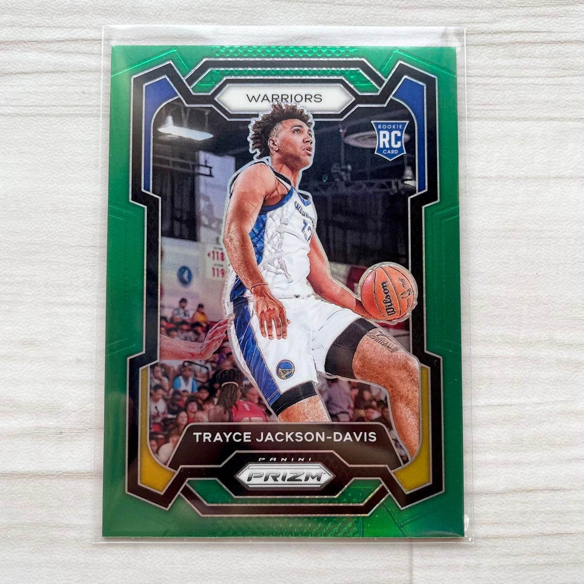 2023-24 PANINI PRIZM GREEN RC TRAYCE JACKSON-DAVIS NBAカード