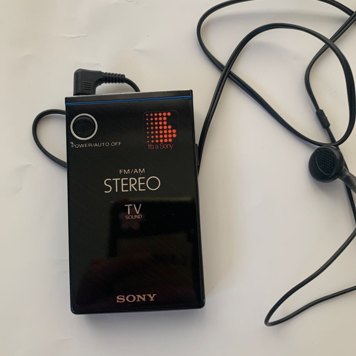 SONY SRF-15V pocket radio 