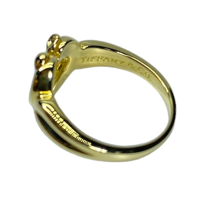 TIFFANY&Co. ティファニー リング 指輪 アクセサリー ジュエリー 小物 ハート リボン ハートウィズボウ K18 ゴールド [サイズ 約9号]_画像6