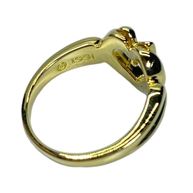 TIFFANY&Co. ティファニー リング 指輪 アクセサリー ジュエリー 小物 ハート リボン ハートウィズボウ K18 ゴールド [サイズ 約9号]_画像5