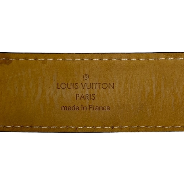 LOUIS VUITTON ルイヴィトン サンチュール エリプス ベルト モノグラム ロゴ ブラウン [サイズ 90/36］_画像5