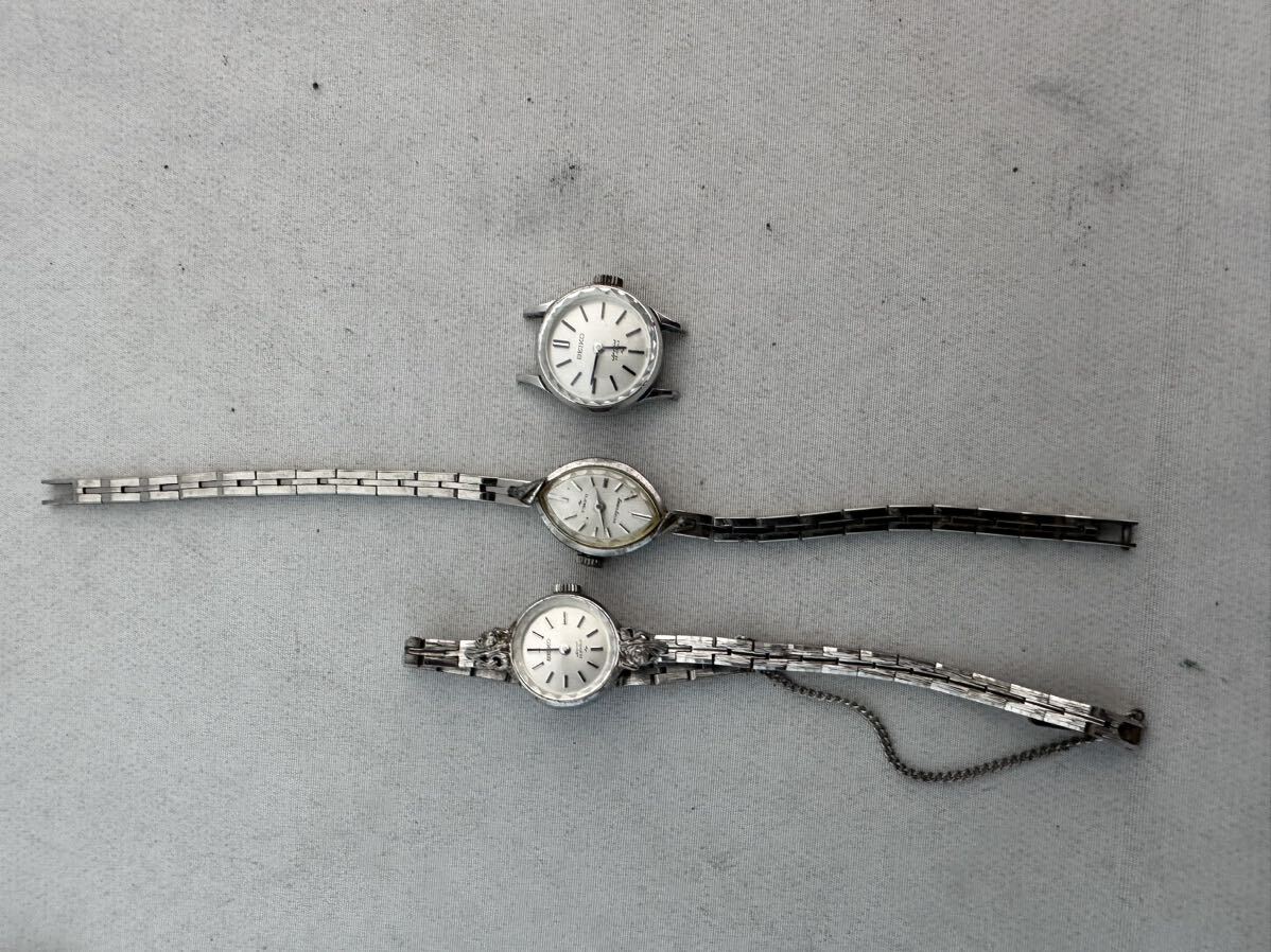 SEIKO セイコー レディース腕時計手巻きなど7点まとめジャンク品管理番号3-A35の画像5