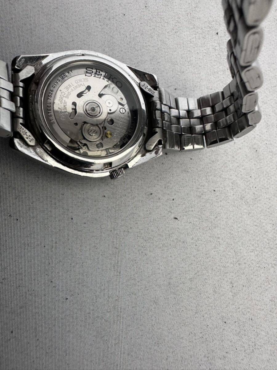 SEIKO セイコー 5自動巻 メンズ腕時計2点まとめジャンク品管理番号3-A26_画像4