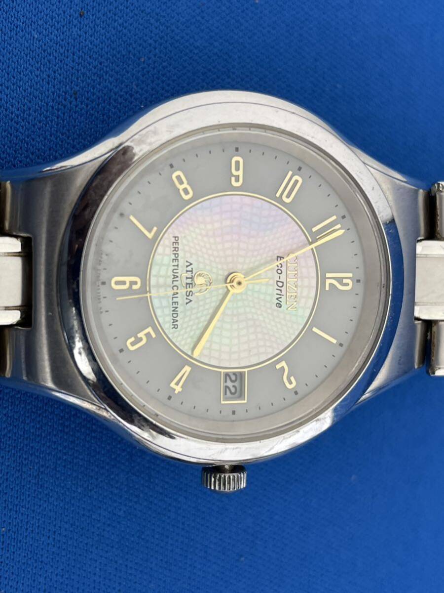  Citizen CITIZEN quartz etc. men's wristwatch 4 point summarize junk control number 5-A54