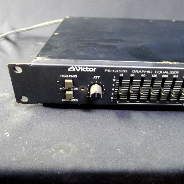 d*027 Victor VOSS PS-G152B graphic equalizer size : width approximately 48cm height approximately 5cm depth approximately 25cm weight approximately 3.5kg/140