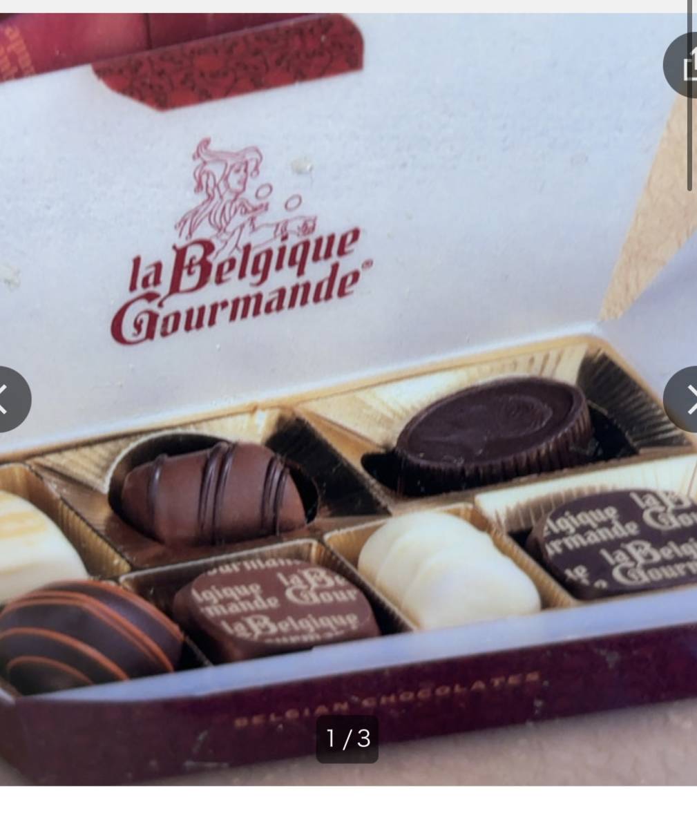 ベルギー購入★ブリュッセル★Belgique GourmandeChocolaterie ラ ベルジーク グルマンド★チョコレートの画像4