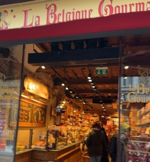 ベルギー購入★ブリュッセル★Belgique GourmandeChocolaterie ラ ベルジーク グルマンド★チョコレートの画像1
