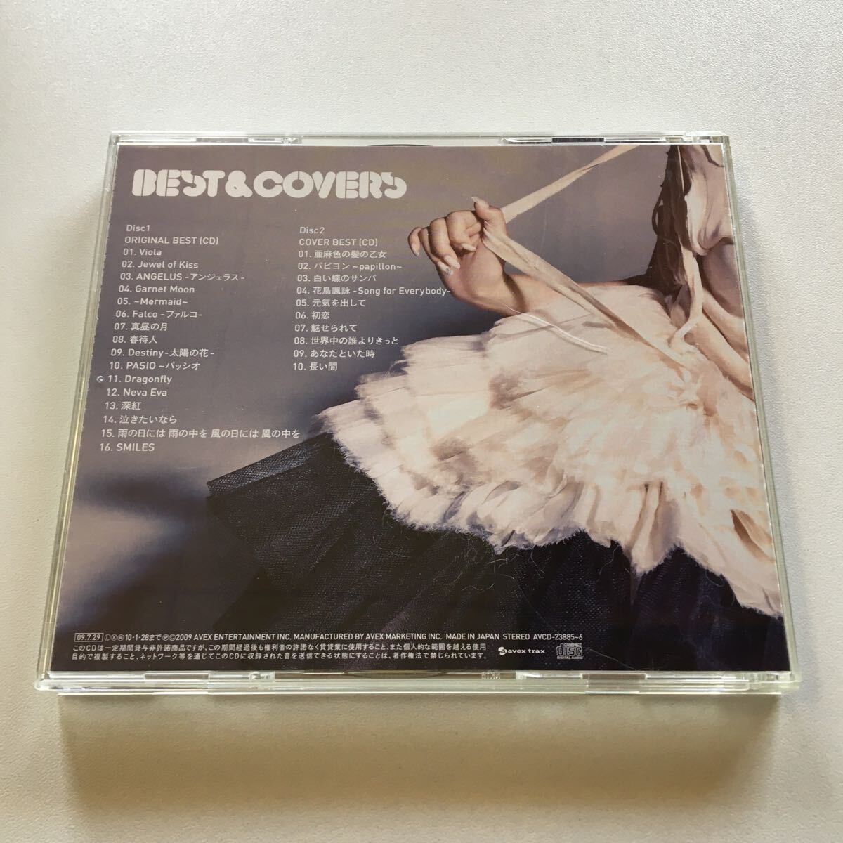 「BEST&COVERS」 島谷ひとみ　ベスト　2CD_画像2