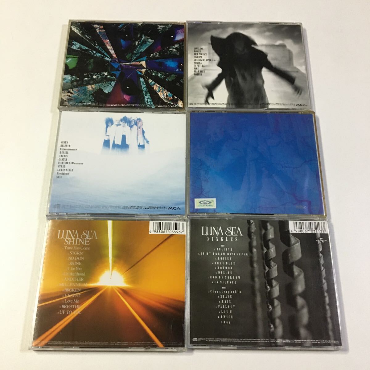 LUNA SEA singles ペスト_画像2