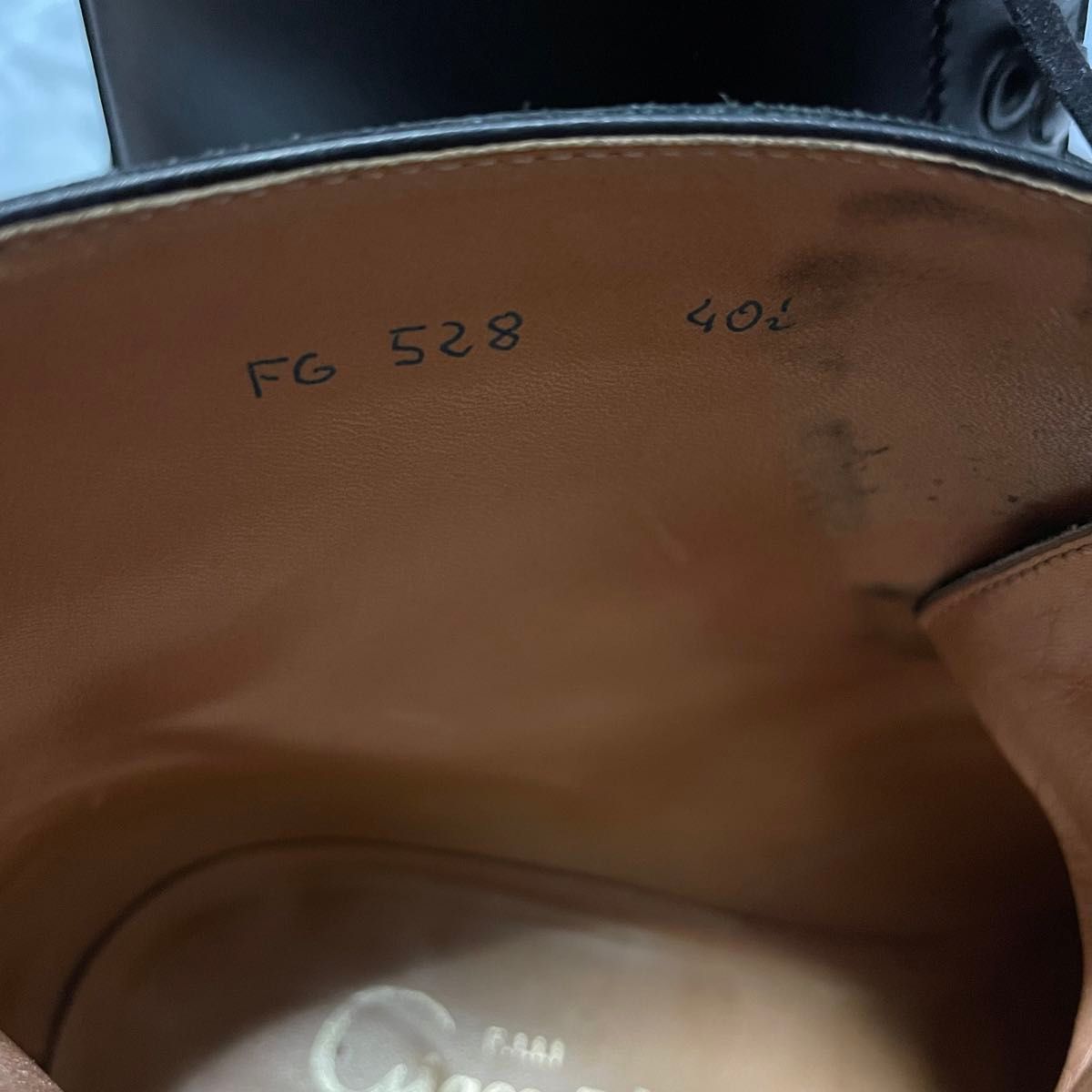F.LLI Giacometti FG528 プレーントゥブーツ Black 40.5 革靴 レザーシューズ メンズ ALDEN