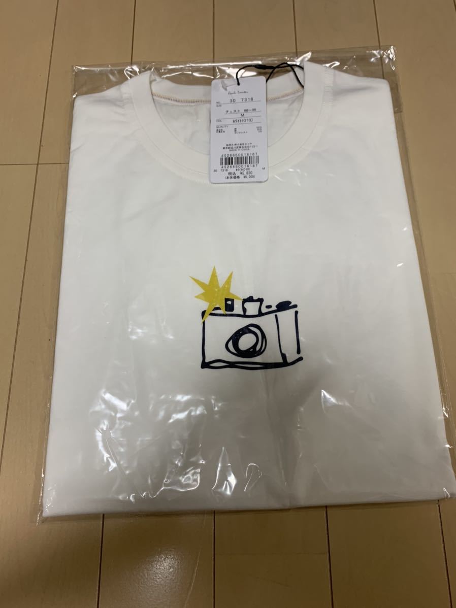『新品』ポールスミス 半袖 Tシャツ ルームウェア 30 7318 ホワイト サイズMの画像1