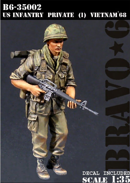 ブラボー6 B6-35002 1/35 アメリカ 二等兵(1)ベトナム'68_画像1