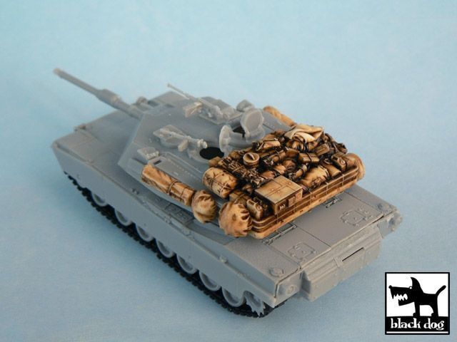 ブラックドッグ T72003 1/72 M1A1 エイブラムス イラク戦争 （ ドラゴン 07213用，7 レジンパーツ）_画像3