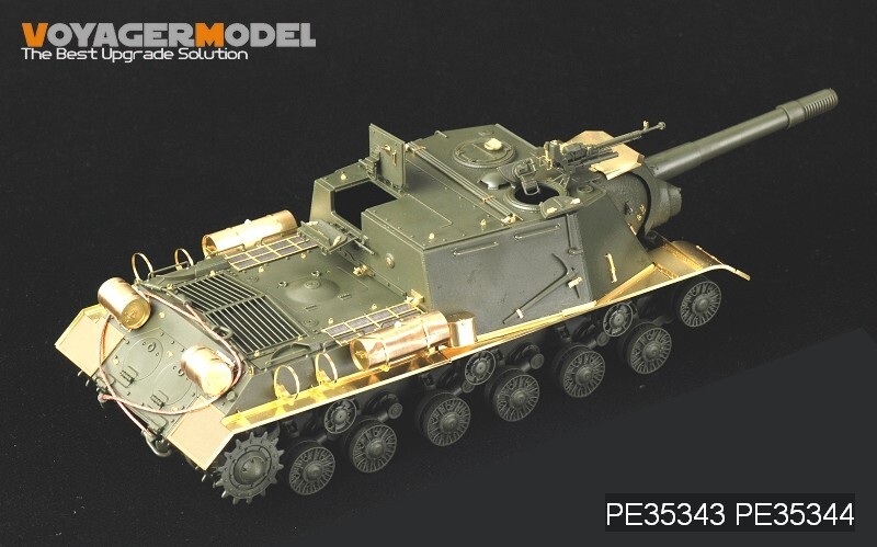  Voyager model PE35343 1/35 WWII Russia JSU-152 basic set ( Tamiya 35303 for )