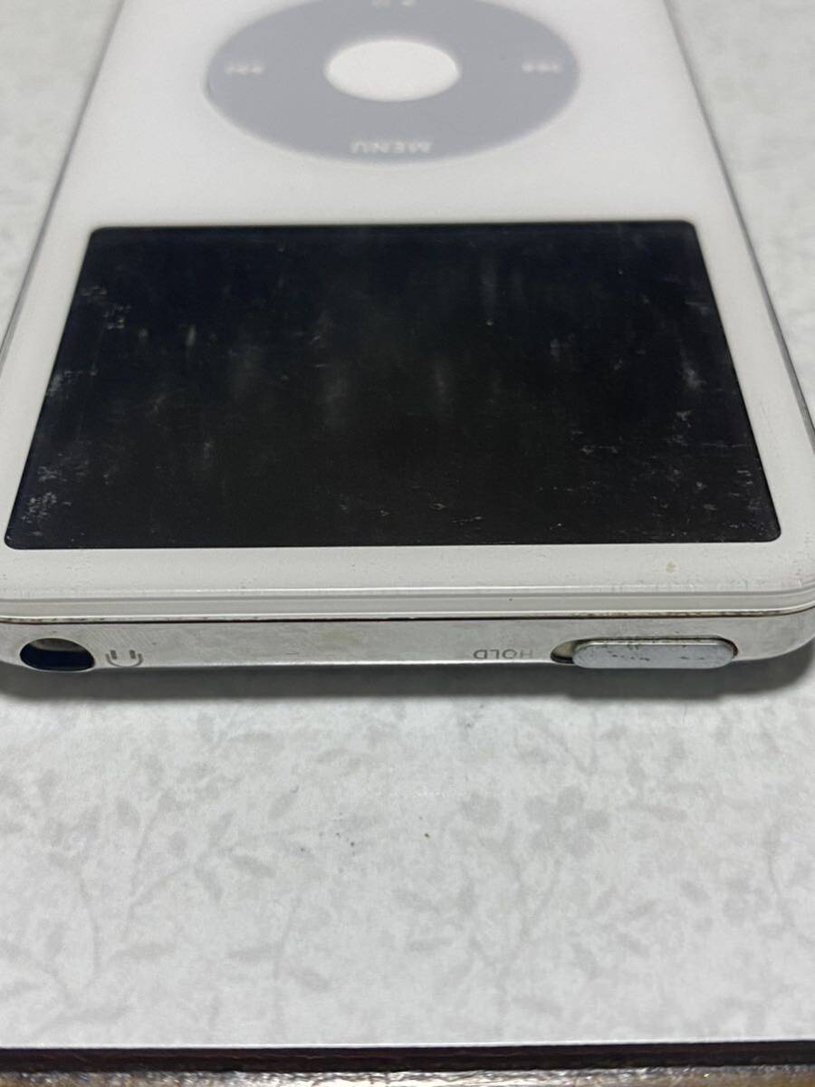 1円スタート iPod classic 第5世代 A1136 30G Apple アイポッド アップル クラシック ホワイト の画像5