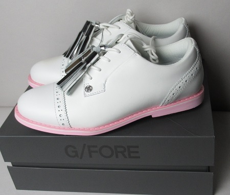 G/FORE ジーフォア ゴルフ ソフトスパイクシューズ レディス 定価41800円/US-7.5(24.0cm) 2E/新品/073424852/ホワイト