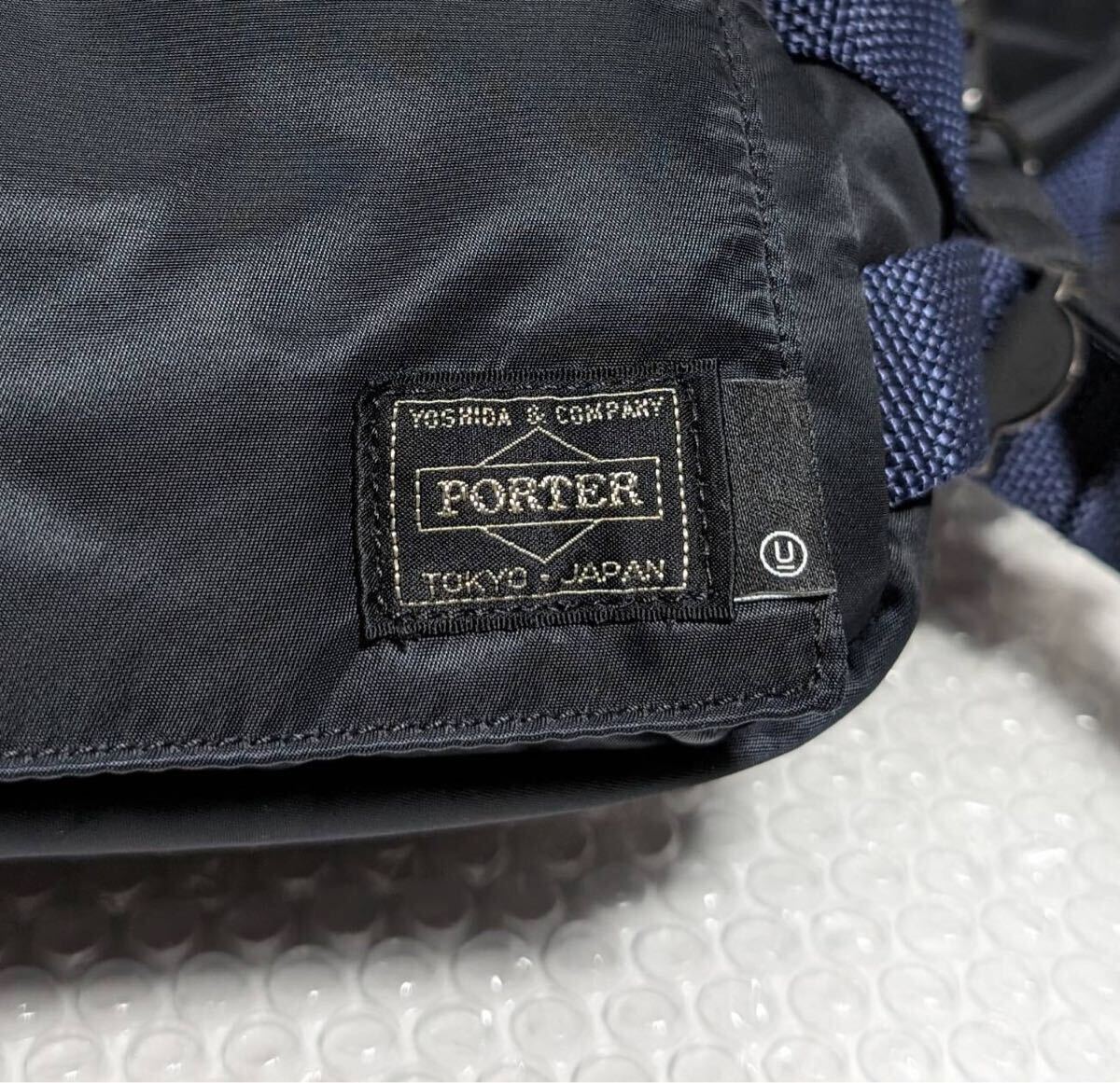 美品 PORTER UNDERCOVER アンダーカバー バッグ タンカー ウエストバッグ ポーター_画像2