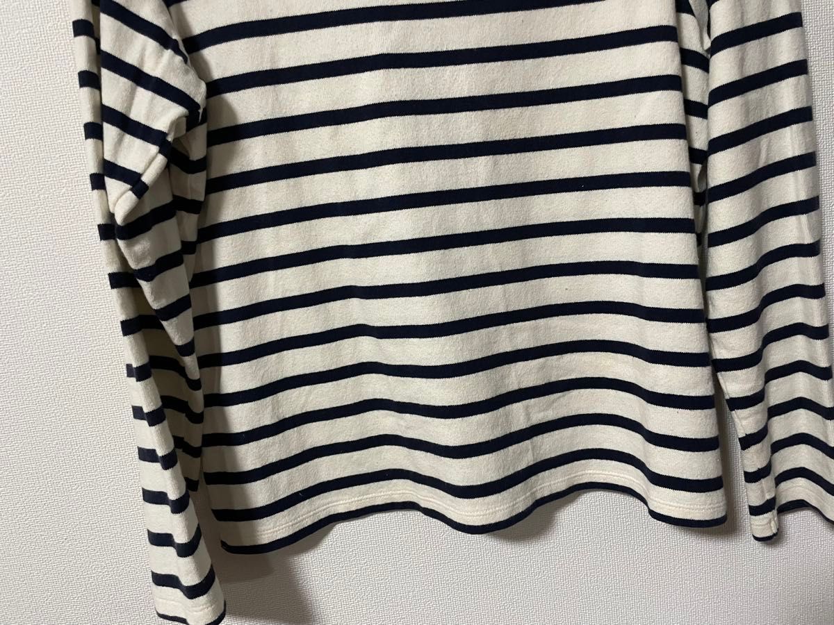 UNIQLO  ボーダー 長袖Tシャツ ロンT トップス　Mサイズ