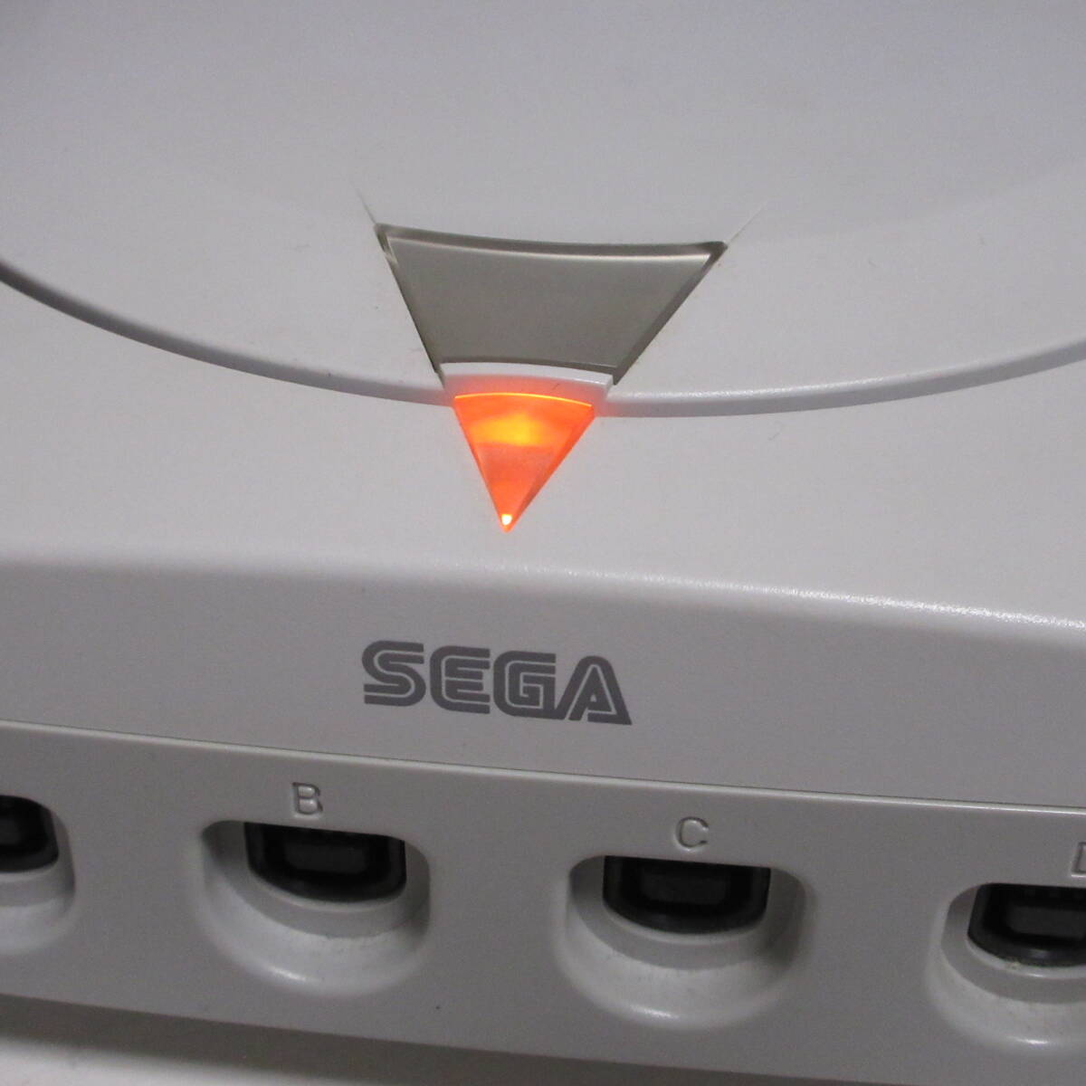 SEGA Dreamcast 本体 コントローラー キーボード ACアダプター ケーブル セガ ドリームキャスト ゲーム機 通電簡易動作確認 現状品の画像9