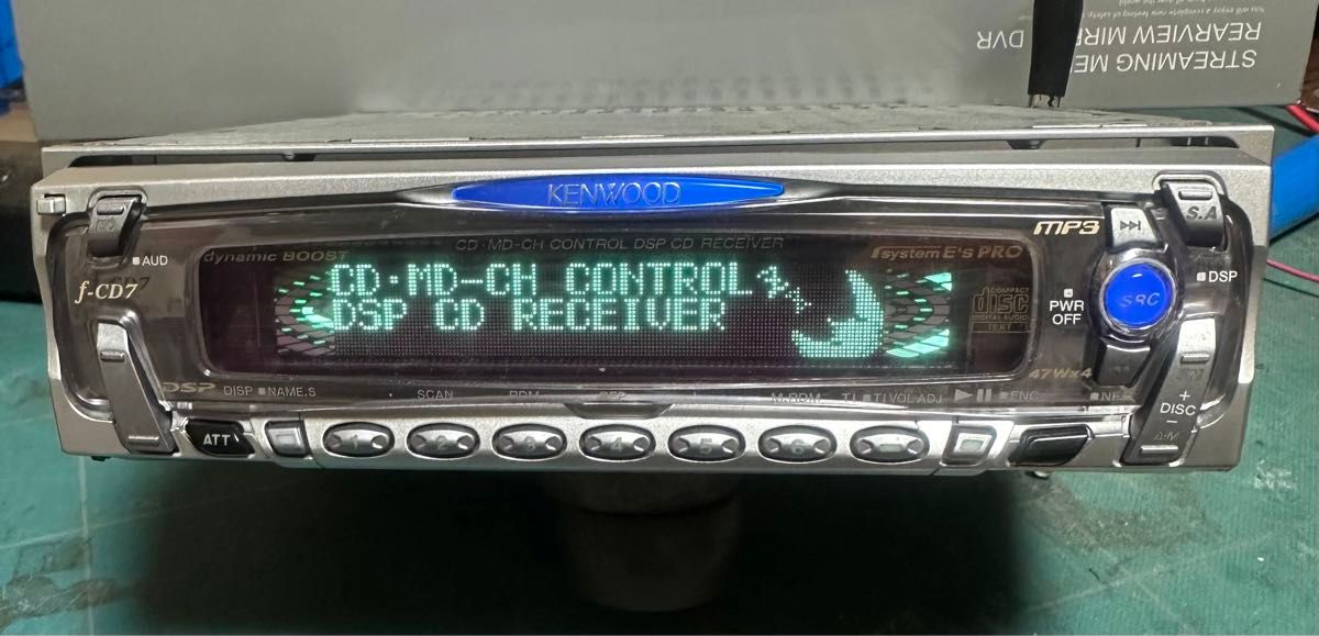 ケンウッドF-CD7 CDデッキプレイヤー 1DIN カーオーディオ ケンウッドF-CD7 CDデッキプレイヤー 1DIN カーオーディオ