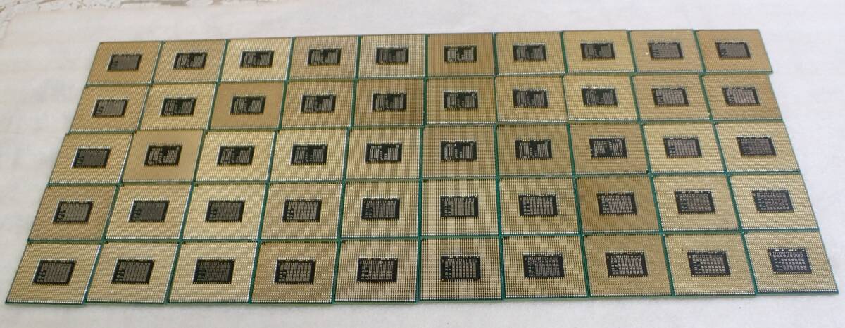  Intel Celeron processor P4500 P6200 etc. 50 piece together operation not yet verification #BB02374