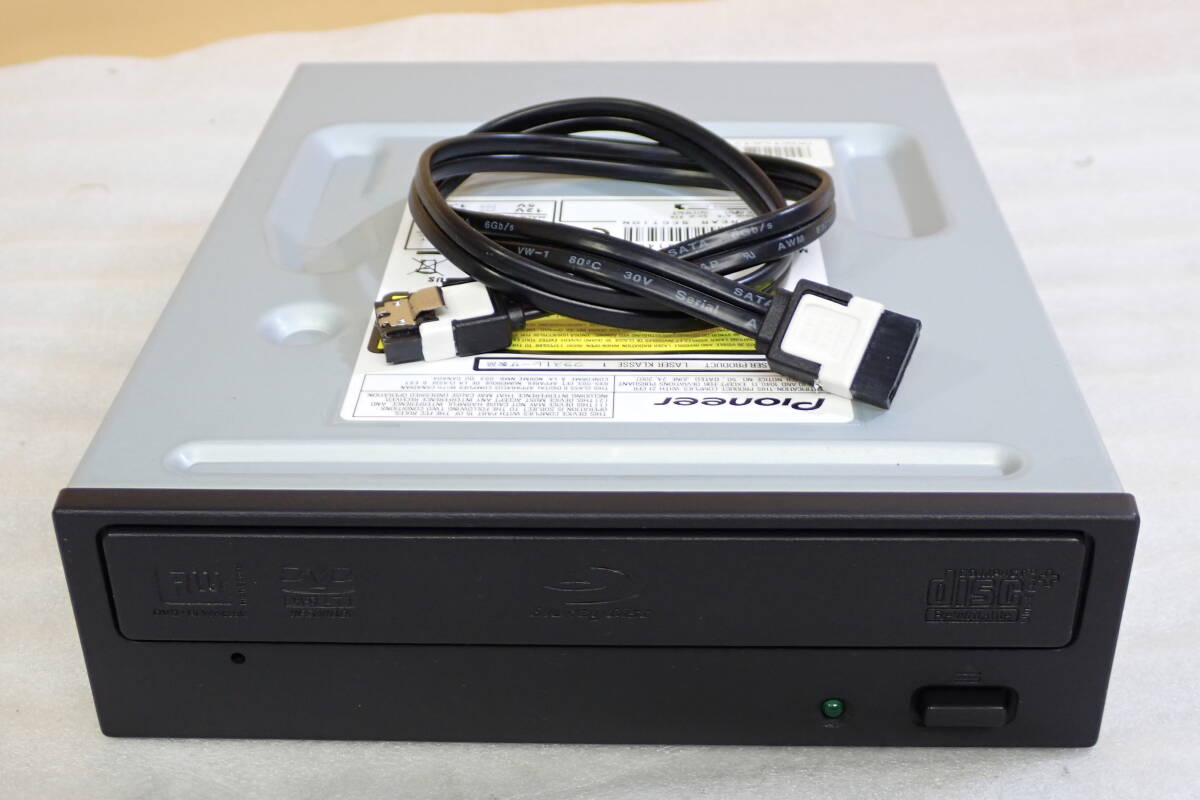 Pioneer BDR-208BK ブルーレイドライブ Blu-rayドライブ BD 動作確認済み#BB01723の画像1