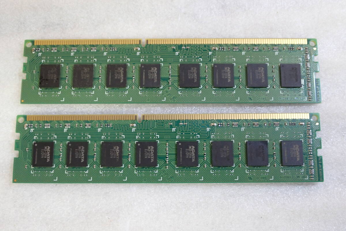 デスクトップPC用メモリーADATA DDR3 16GB=8GBx2枚 AD3U1600W8G11 DDR3-1600 メモリのみ 動作確認済み#BB01808の画像5