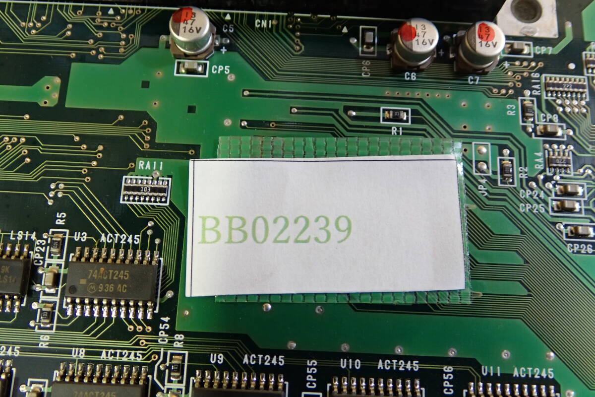 ALPS製 マザーボード DHJ029101C EX33-MTH コネクタ SCSI 動作確認済み#BB02239_画像9