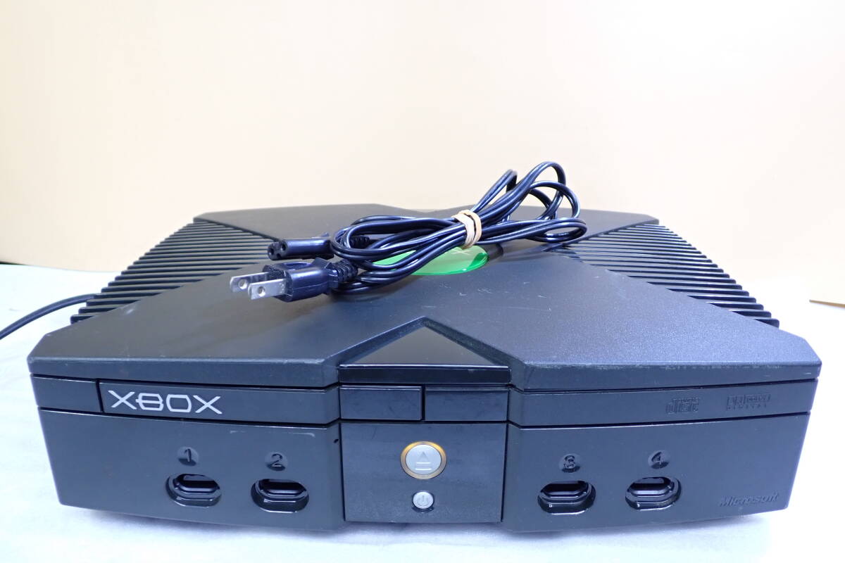 Microsoft Xbox VIDEO GAME SYSTEM 本体 通電確認のみ#BB02275の画像1