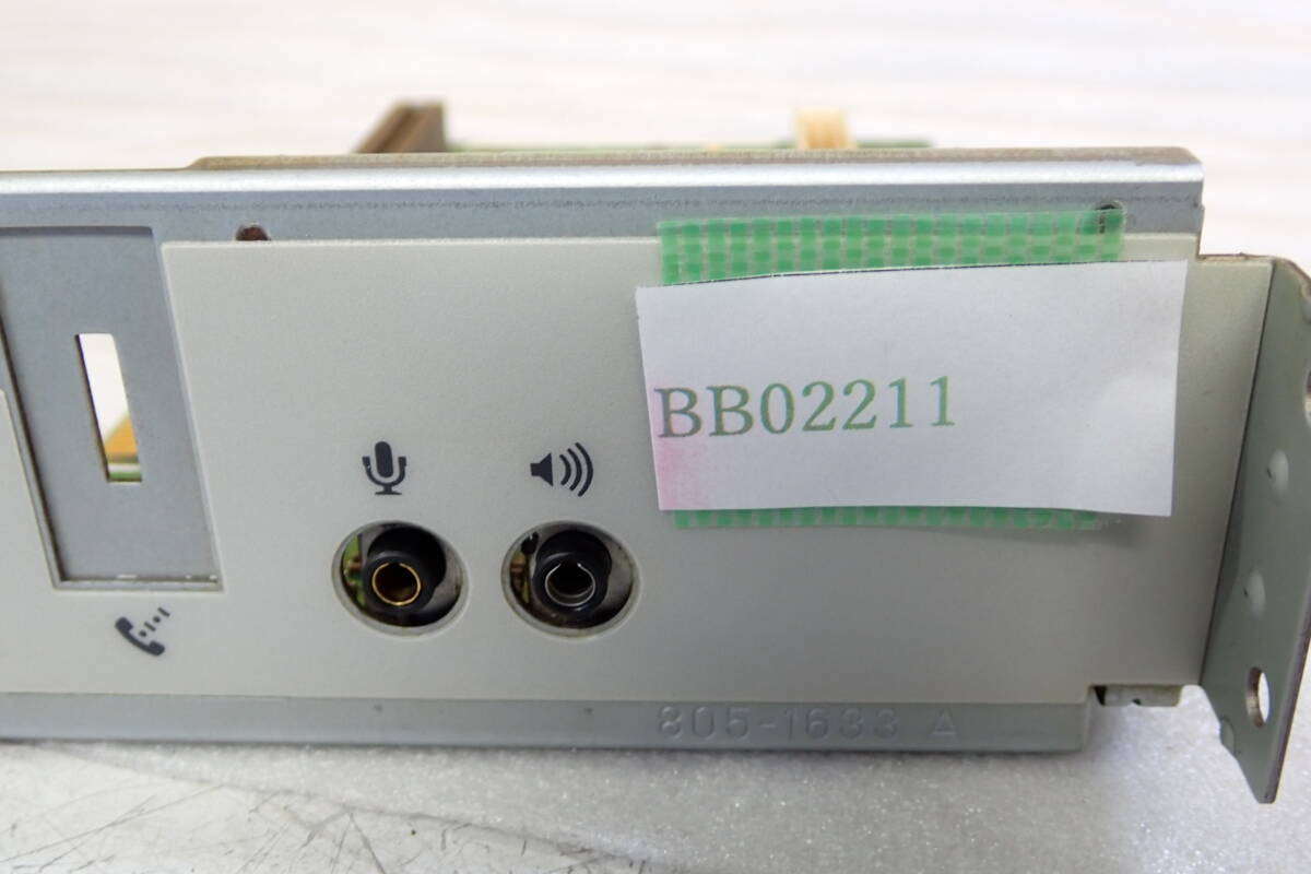 Apple Power Macintosh G3 M3979 и т.п. для звуковая карта 820-0922-A 1997 ICES-003 Class B Specification рабочее состояние подтверждено #BB02211