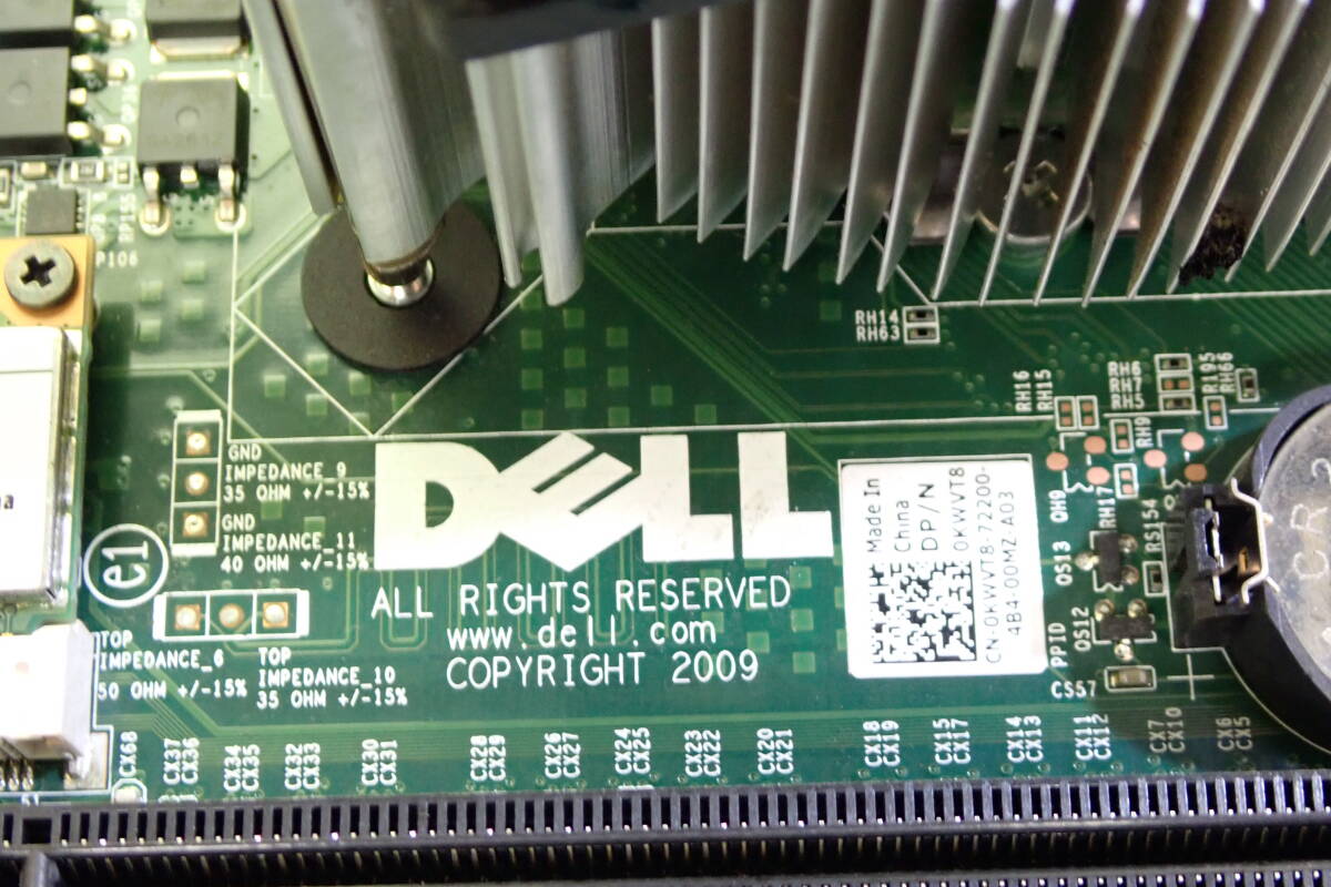Dell XPS 8700 マザーボード 無線LAN Wifi カード CN-0FXP0D DW1703 Wi-Fiカード (CPU/メモリ無し) 動作確認済み#BB01185の画像6