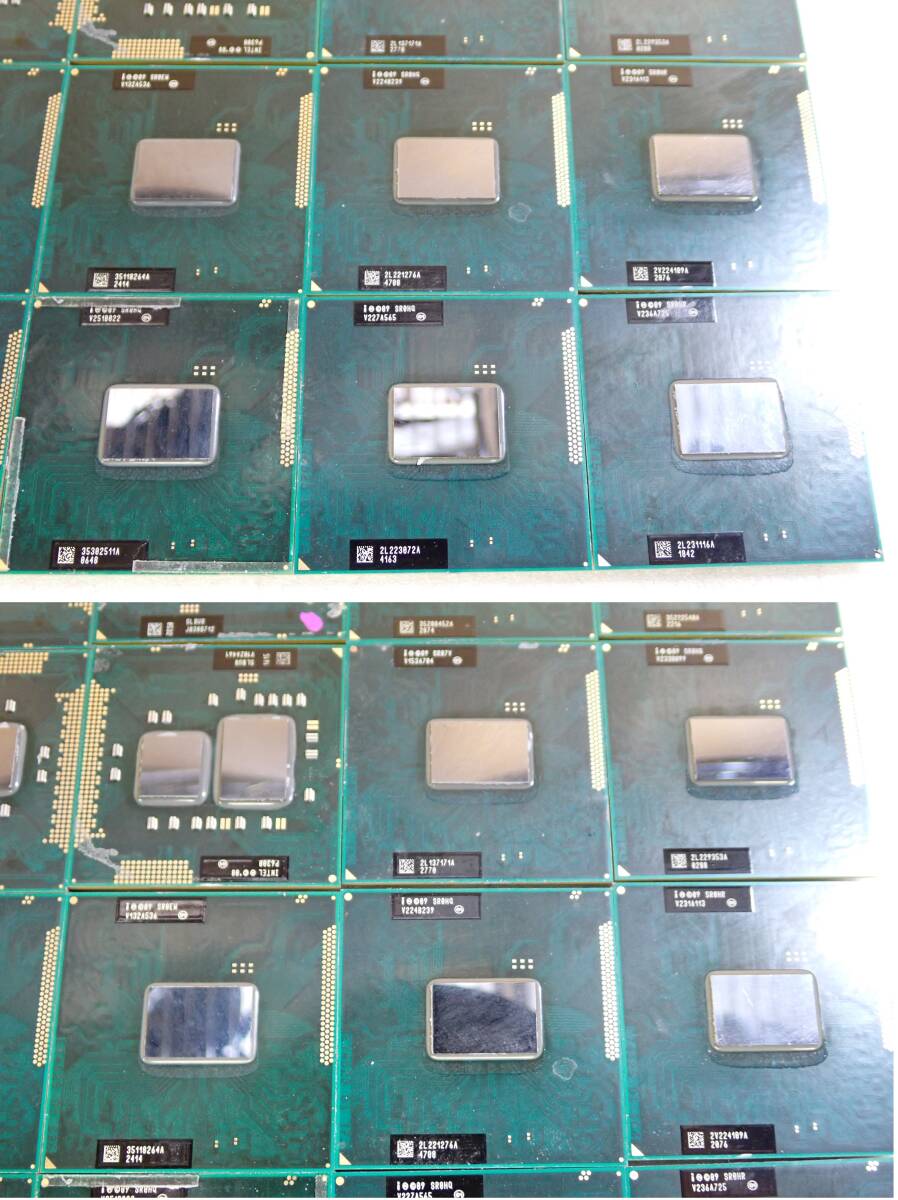  Intel Celeron processor P4500 P6200 etc. 50 piece together operation not yet verification #BB02374