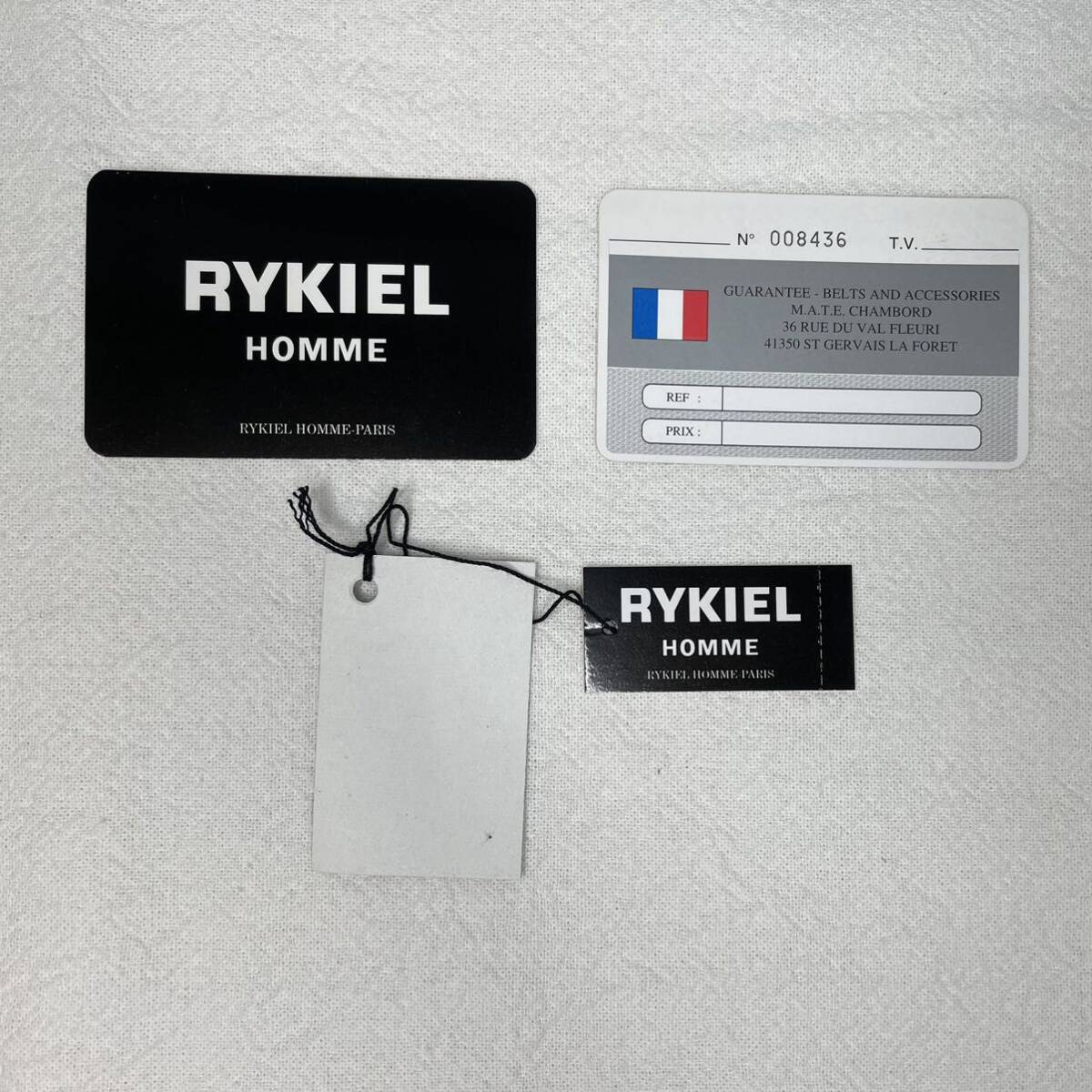 新品未使用 RYKIEL HOMME リキエルオム カードケース 名刺入れ 定期入れ パスケース 訳ありの画像10