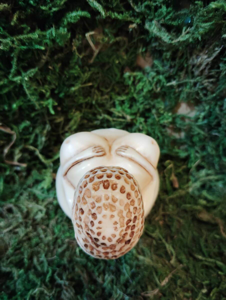 ヴィレンドルフの女神 Venus of Willendorf プレーン ヴィーナス遺跡古代お守り石器レプリカ浄化スピリチュアル呪物豊穣祈願幸運の画像6