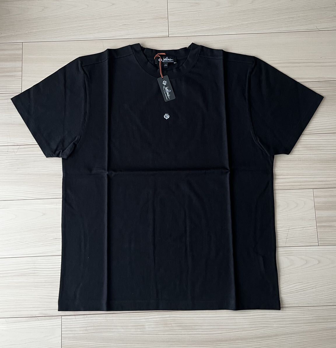 ◆ロロピアーナ×藤原ヒロシ〈Loro Piana×Hiroshi Fujiwara〉Tシャツ ブラック_画像3