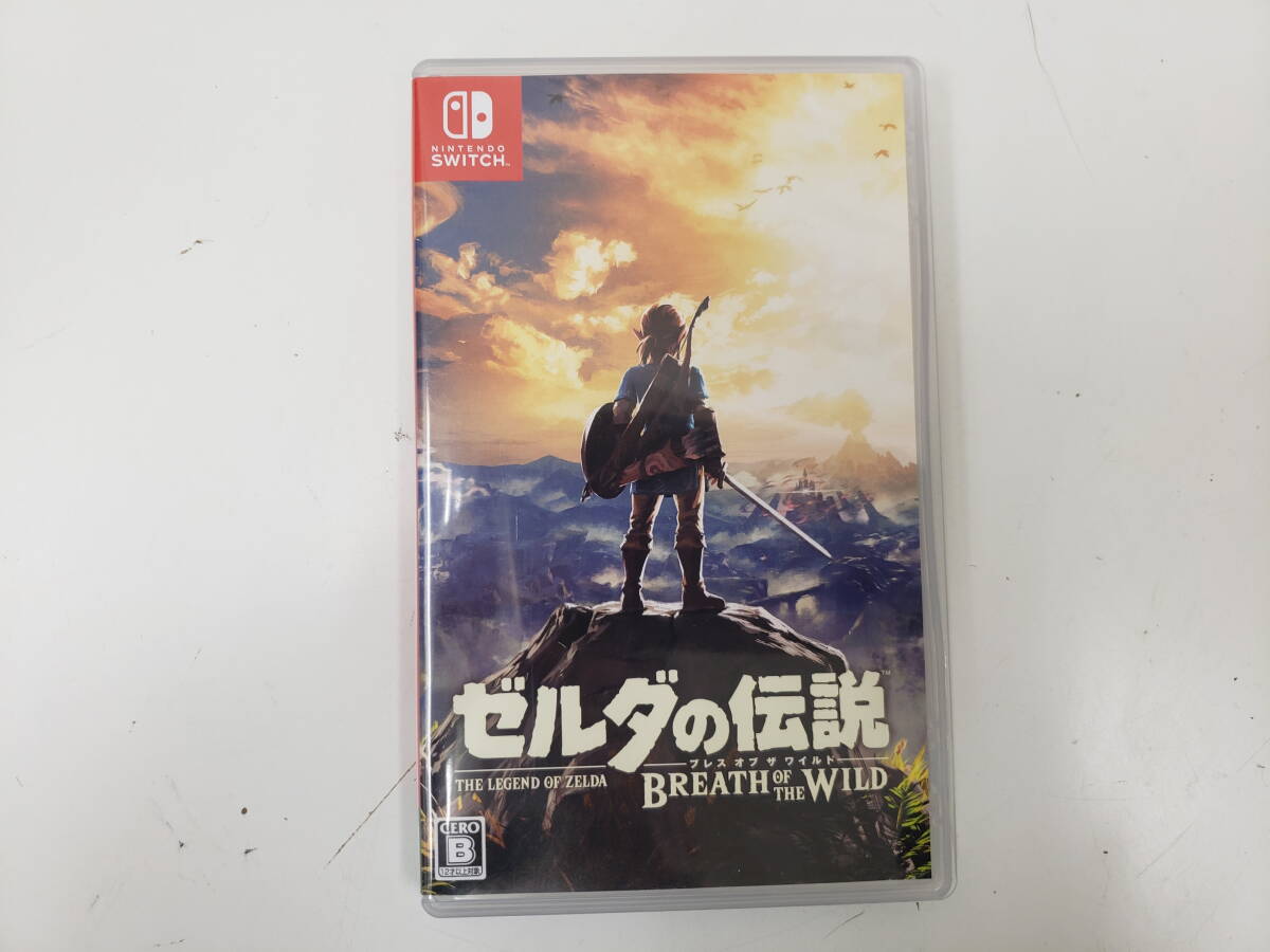 ゼルダの伝説 スイッチソフト ブレス オブ ザ ワイルド 中古 現状品 激安１円スタートの画像1