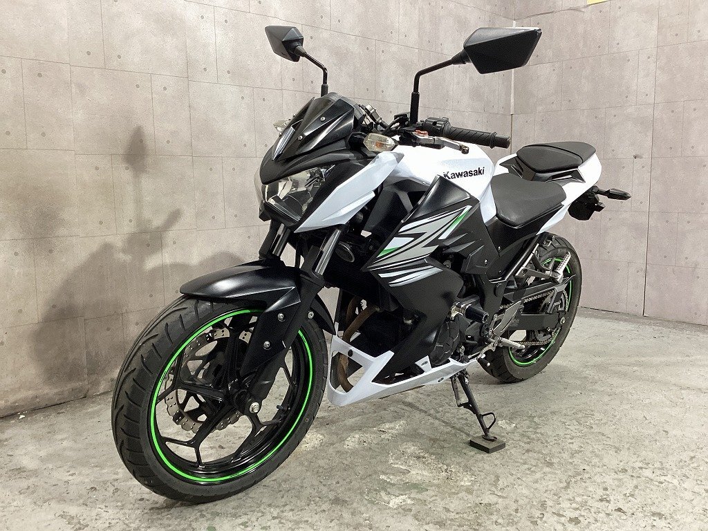 Z250★美車★ETC2.0装備！・マフラー改・OVER RACING製エンジンスライダー・法定点検済み・ER250C・Kawasaki・検）Z400・NINJA250・ck4514_画像4